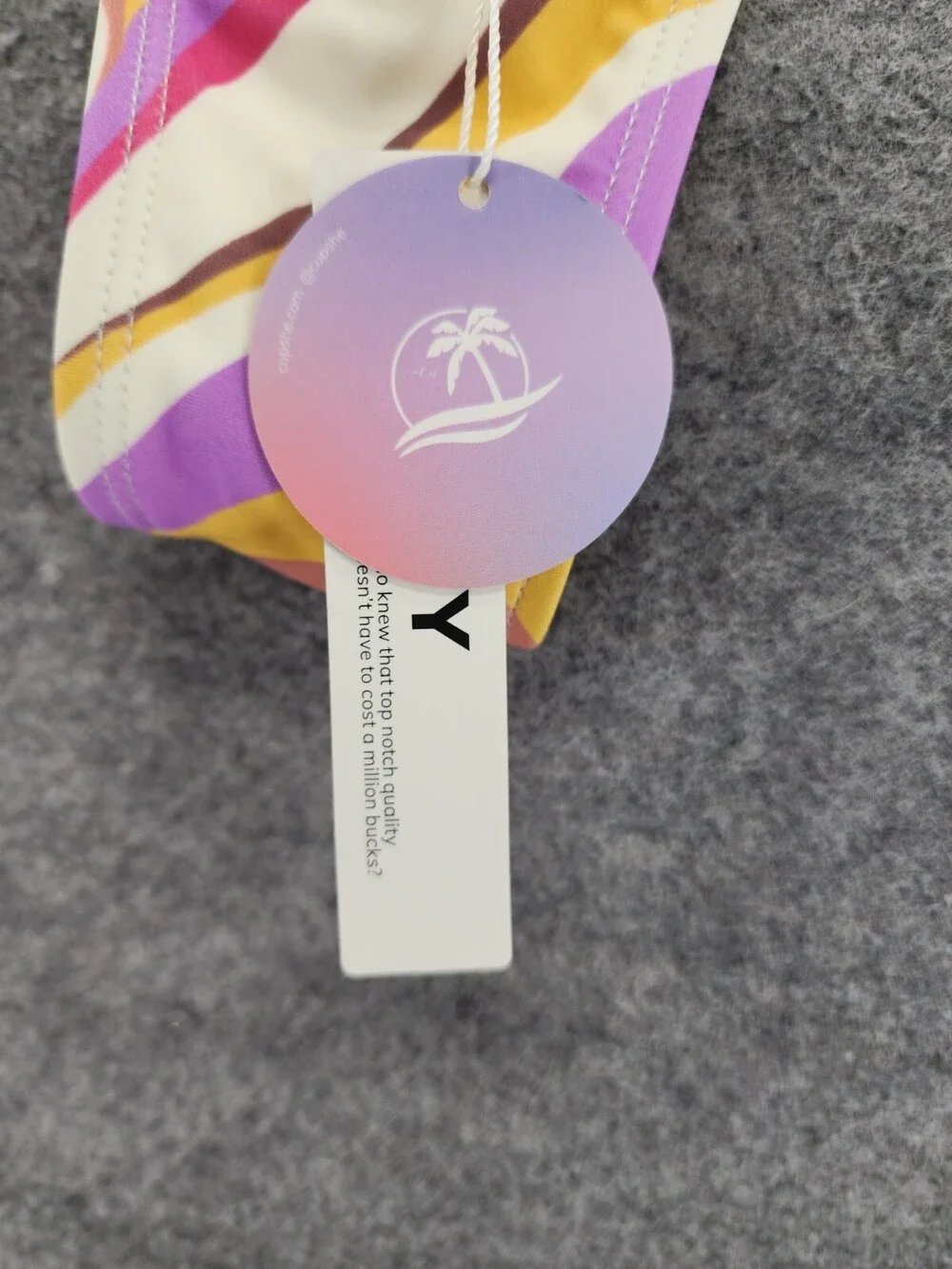 Cupshe x Jojo Fletcher Bikini Set Womens Medium Pink Swimwear
